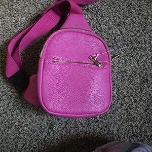 Pink Crossbody Bag